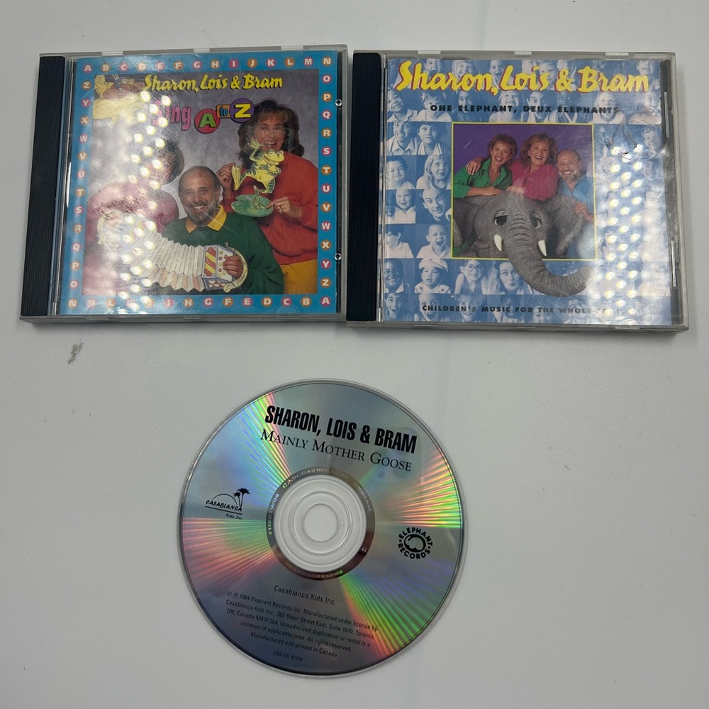 Sharon Lois And Bram Cd X 3